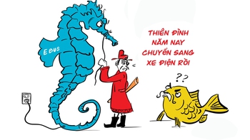 Ông Táo... điện chầu Trời