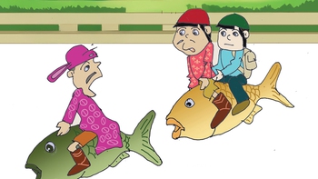 Ông Táo chạy xe ôm công nghệ vì bị tinh giản