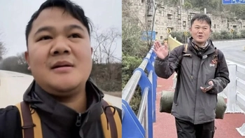 Chàng trai giảm 25kg nhờ đi bộ 1.400km về quê ăn Tết