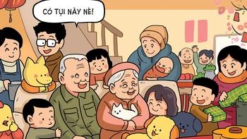 Mùng 1 Tết nghe ông bà kể chuyện tình yêu