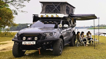 Cứ rảnh là du lịch với nhà di động, gia đình Hà Nội hé lộ cuộc sống thật trên xe bán tải