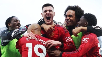 Man Utd là đội duy nhất còn bất bại tại Ngoại hạng Anh trong năm 2026