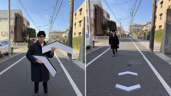 Tạo đạo cụ để chụp hình 'kiểu Google Street View'