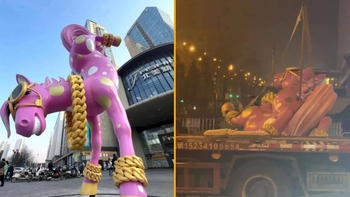 Linh vật ngựa giao diện 'boy phố', nhảy hiphop bị gỡ bỏ