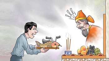 Táo cẩn thận bị tịch thu phương tiện chầu Trời