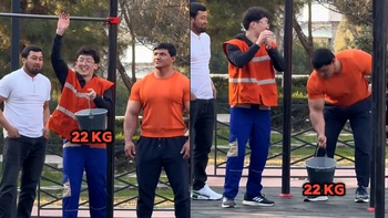 Chàng trai giả vờ yêu đuối khiến người đi đường đứng hình vì quá khỏe