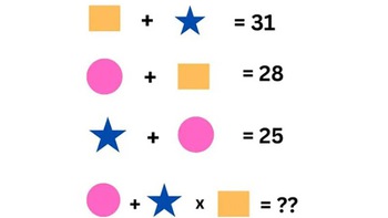 Người IQ cao có giải được bài toán này trong 30 giây?