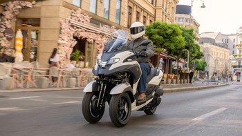 Xe máy Yamaha lần đầu trang bị túi khí, giá bán có thể lên tới gần 300 triệu