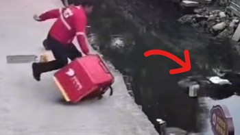 Chàng trai bất lực khi liên tục gặp xui xẻo