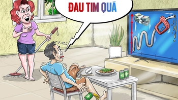 Nhìn nó còn đau tim hơn cả chứng khoán đó bà!