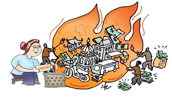 Đốt vàng mã quá trời coi chừng cõi âm... lạm phát