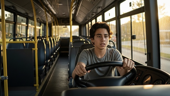 Thiếu niên 15 tuổi lấy trộm xe buýt để… đưa bạn gái đến trường