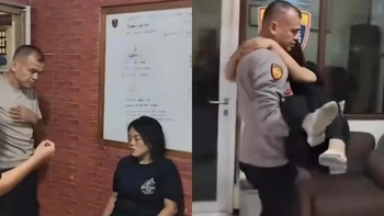 Chồng bất lực khi vợ nghén đòi 'cảnh sát bế kiểu công chúa'