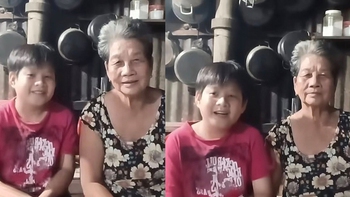 Clip nam sinh 'gửi mình 10 năm sau' cùng bà nội hút hơn 25 triệu lượt xem