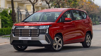 Hyundai Stargazer 2026 ra mắt Việt Nam: Giá từ 569 triệu, màn kép 10,25 inch, có ADAS đấu Xpander