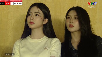 Danh tính 2 nữ cổ động viên xinh đẹp trong trận Việt Nam - Bangladesh