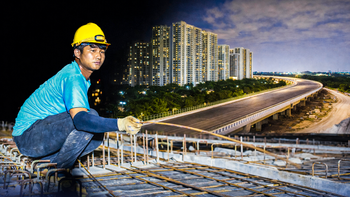 Ngày đêm trên công trường vành đai 3 TP.HCM: 14,7km cầu cạn đã hiện rõ