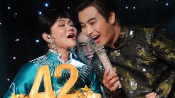 Ngọc Huyền mừng 42 năm tuổi nghề cùng Võ Minh Lâm, Vũ Luân, Bình Tinh