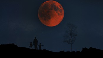 Thời tiết Nam Bộ thuận lợi cho việc ngắm 'trăng máu' chiều tối nay