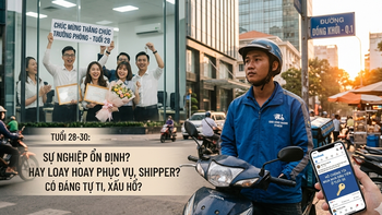 Có bằng đại học, 30 tuổi vẫn thất nghiệp, đi giao hàng, phục vụ: Có gì phải xấu hổ?