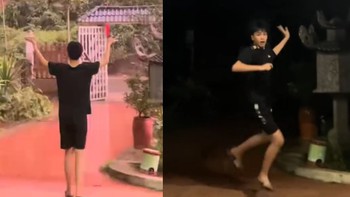 Thanh niên đứng giữa sân trổ tài hô mưa gọi gió và cái kết