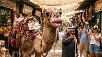 20 chú lạc đà bị loại khỏi cuộc thi sắc đẹp vì tiêm botox, bơm môi