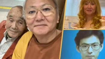 Cụ ông U90 hạnh phúc bên người tình chuyển giới kém 22 tuổi