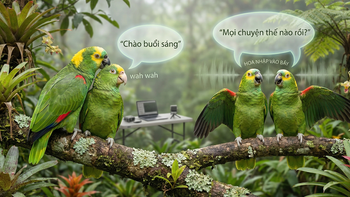 Vì sao một số loài chim có thể 'nói' tiếng người?