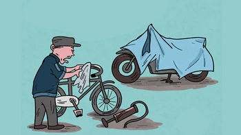 Chiếc 'xế điếc' cứu nguy cho bác bảo vệ