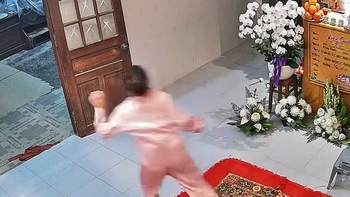 Cô gái hoảng hồn chạy té khói vì tưởng nhà có ma