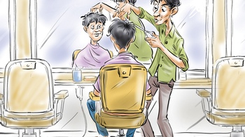 Tiệm hớt tóc bình ổn giá