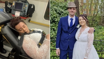 Cô dâu 'say quên lối về' trong đám cưới khiến chú rể phải gọi cấp cứu