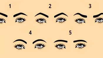 Quiz: Hình dạng lông mày tiết lộ bạn là người thế nào?