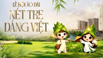 Check-in áo dài giữa ‘đại lộ duyên dáng’ tại Mizuki Park