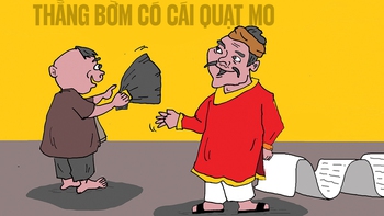 Năm nào cũng thấy phú ông dụ thằng Bờm đổi quạt mo