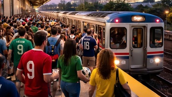Một thành phố của Mỹ miễn phí tàu điện sau trận đấu cho CĐV World Cup 2026