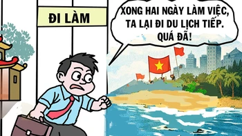 Bắt đầu kỳ nghỉ lễ... hai đợt