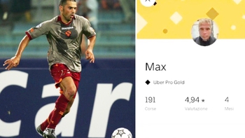 Cựu tuyển thủ Ý lái Uber tích lũy kinh nghiệm khởi nghiệp