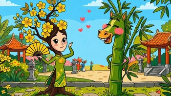 Thành ngữ chỉ những cặp đôi trai tài gái sắc này là gì?