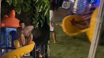 Thanh niên ngã chổng vó vì muốn tìm một vé về tuổi thơ