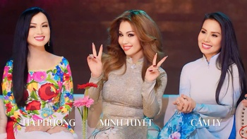 Cẩm Ly, Hà Phương, Minh Tuyết lên sóng truyền hình Mỹ