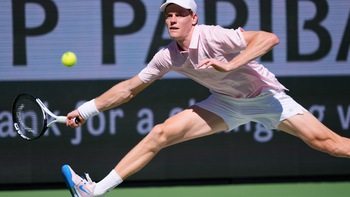 Bảng xếp hạng ATP 2026: Sinner áp sát Alcaraz, Djokovic và Learner Tien tụt hạng