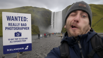 Muốn vi vu Iceland miễn phí, hãy chụp hình càng xấu càng tốt!