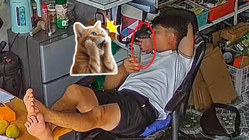 Thanh niên 'xanh mặt' vì bỗng dưng xuất hiện 'bàn tay lạ'