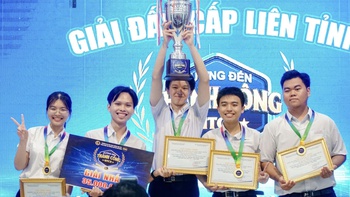 THPT chuyên Lê Quý Đôn Khánh Hòa quán quân cuộc thi học thuật liên tỉnh thành