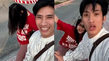 Anh thấy góc nghiêng này của em đẹp nè!