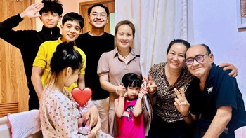 Lê Lộc đón con đầu lòng với Tuấn Dũng, danh hài Duy Phương có mặt chúc mừng