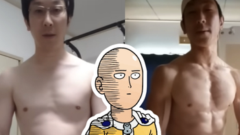 Ông chú Nhật Bản tập theo One-Punch Man trong 1.000 ngày và cái kết