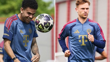 Lý do cầu thủ Bayern Munich dán băng keo ở tai trong các buổi tập
