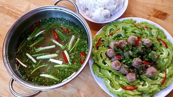 Canh khổ qua cá thác lác, thức ăn giải nhiệt mùa nóng dễ nuốt cơm